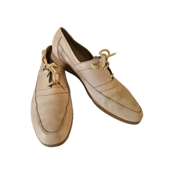 Sorrento Men's Shoes Size 10 Beige - Picture 1 of 9